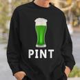 Cool Pint Dad And Son Matching St Patrick Costume Sweatshirt Gifts for Him