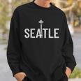 Cool Seattle Space Needle Traveler Souvenir Washington Sweatshirt Gifts for Him