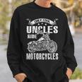 Only Cool Uncles Rides Motorcycles Father's Day Sweatshirt Gifts for Him