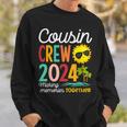 Cousin Crew 2024 Summer Vacation Beach Family Trip Matching Sweatshirt Gifts for Him