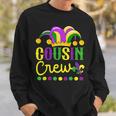 Cousin Crew Mardi Gras Family Outfit For Adult Toddler Baby Sweatshirt Gifts for Him
