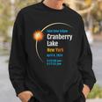 Cranberry Lake New York Ny Total Solar Eclipse 2024 1 Sweatshirt Gifts for Him