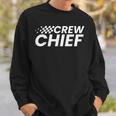 Crew Chief Pit Crew Racing Team Racer Car Sweatshirt Gifts for Him