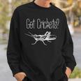 Cricket Insect Lovers Entomology Creepy Crawly Science Sweatshirt Gifts for Him