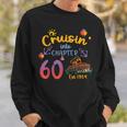 Cruisin' Into 60 Est 1964 60Th Birthday Cruise Cruising Sweatshirt Gifts for Him