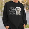 Cute Maltese Dog Graphic Sweatshirt Geschenke für Ihn