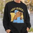 Cute Nap Capybara Pyjamas Nappybara Sweatshirt Geschenke für Ihn