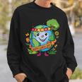 Cute Planet Earth Awareness Day Happy Earth Day 2024 Sweatshirt Gifts for Him