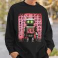 Cyberpunk Japanese Cyborg Futuristic Robot Sweatshirt Gifts for Him