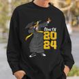 Dabbing Graduation Class Of 2024 African Junenth Sweatshirt Gifts for Him