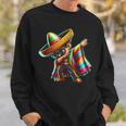 Dabbing Mexican Poncho Cinco De Mayo Boys Toddlers Sweatshirt Gifts for Him