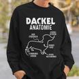 Dachshund Anatomy Dog Owner Dog Sweatshirt Geschenke für Ihn