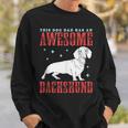 Dackel Hund Papa Dackel Hund Besitzer Dackel Sweatshirt Geschenke für Ihn