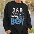 Dad Of The Birthday Boy Dirt Bike B Day Motocross Party Sweatshirt Gifts for Him