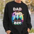 Dad Of The Birthday Boy Matching Video Game Birthday Party Sweatshirt Gifts for Him