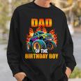 Dad Of The Birthday Boy Monster Truck Birthday Party Sweatshirt Gifts for Him