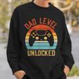 Dad Level Unlocked Game Lover Gamer Soon To Be Fathers Day Sweatshirt Gifts for Him