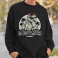 Daddy SaurusRex Dinosaur Father's Day Family Matching Sweatshirt Gifts for Him