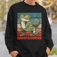 Daddysaurusatertag Bester Daddy T-Rex Papa Sweatshirt Geschenke für Ihn