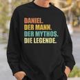 Daniel Slogan Sweatshirt Geschenke für Ihn