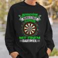 Dart Unterschätze Niemals Ein Alten Darter Sweatshirt Geschenke für Ihn