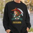 Dartagnan Dart Musker Darts Bullseye Retro Sweatshirt Geschenke für Ihn