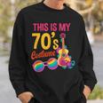 Das Ist Mein 70S Costume 70S Party Sweatshirt Geschenke für Ihn