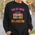 Das Ist Mein 90Er Jahre Costume Sweatshirt Geschenke für Ihn