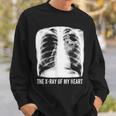 Das Röntgenbild Meiner Herzkatze Sweatshirt Geschenke für Ihn