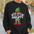 Dear Santa They're The Naughty Ones Family Christmas Pajamas Sweatshirt Gifts for Him
