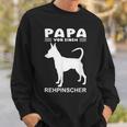 Deer Pinscher Papa Motif Dog Sweatshirt Geschenke für Ihn