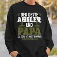 Der Beste Angler Und Papaateratertag Geschenk Herren Sweatshirt Geschenke für Ihn