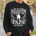 Die Besten Soldiers Werden Papa Military German Armed Forces Sweatshirt Geschenke für Ihn