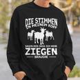 Die Stimmen In Mein Kopf The Sounds In My Head Sweatshirt Geschenke für Ihn