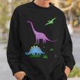 Dinosaur For Children And Adults Brachiosaurus Sweatshirt Geschenke für Ihn