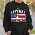 Disabled Handicapped Veteran For Veteran Sweatshirt Gifts for Him
