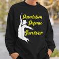Dissertation Defense Survivor Doctorate PhD Sweatshirt Gifts for Him