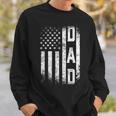 Distressed Usa Flag Dad 4Th Of July Father's Day Sweatshirt Gifts for Him