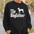 Doberman Pinscher Dog The Dogfather Dog Lover Sweatshirt Gifts for Him