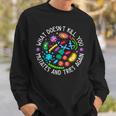 What Doesn't Kill You Mutates And Tries Again Biology Sweatshirt Gifts for Him