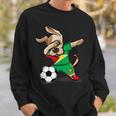 Dog Dabbing Guyana Soccer Jersey Guyanese Football Sweatshirt Gifts for Him