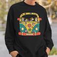 Dog Hippie Car Hippy Style Beagle Lover Sweatshirt Gifts for Him