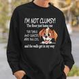 Dogs I'm Not Clumsy The Floor Just Hates Me The Table Sweatshirt Gifts for Him