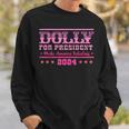 Dolly For President Personalized Dolly First Name Sweatshirt Gifts for Him