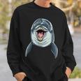 Dolphin Sea Animal Whale Marine Biology Dolphin Lover Sweatshirt Gifts for Him