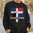 Dominican Republic Baseball Team Support Distress Sweatshirt Gifts for Him