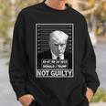 Donald Trump Police Hot Not Guilty President Legend Sweatshirt Gifts for Him