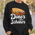 Doner Macht Schönen Kebap Saying Black S Sweatshirt Geschenke für Ihn