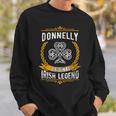 Donnelly Irish Name Vintage Ireland Family Surname Sweatshirt Gifts for Him