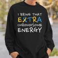 Down Syndrome Awareness Girls Boys Extra Chromosome Sweatshirt Gifts for Him